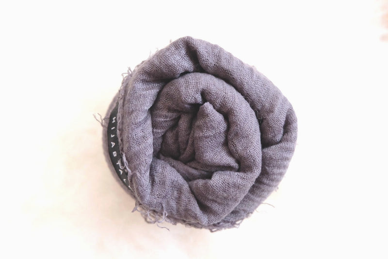 Viscose Crinkle - Dark Grey - Hijabtale