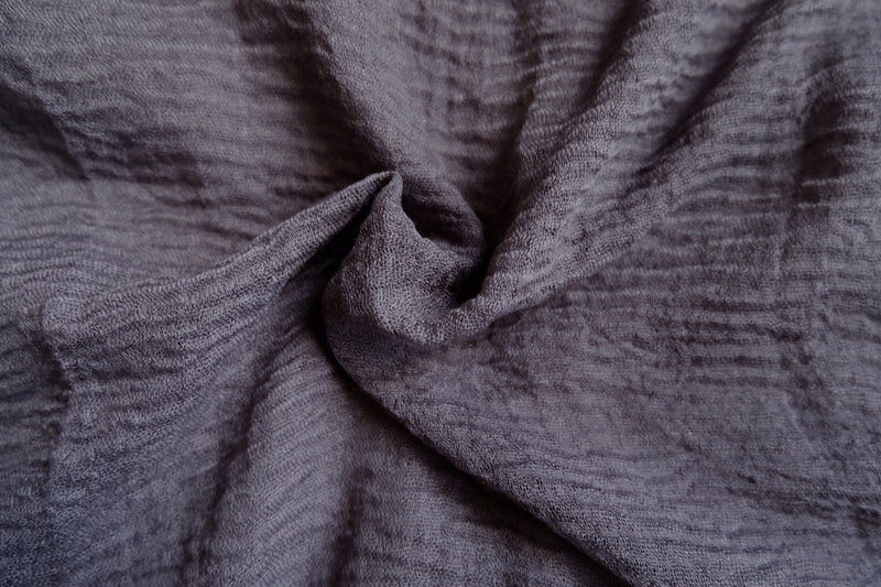 Viscose Crinkle - Dark Grey - Hijabtale