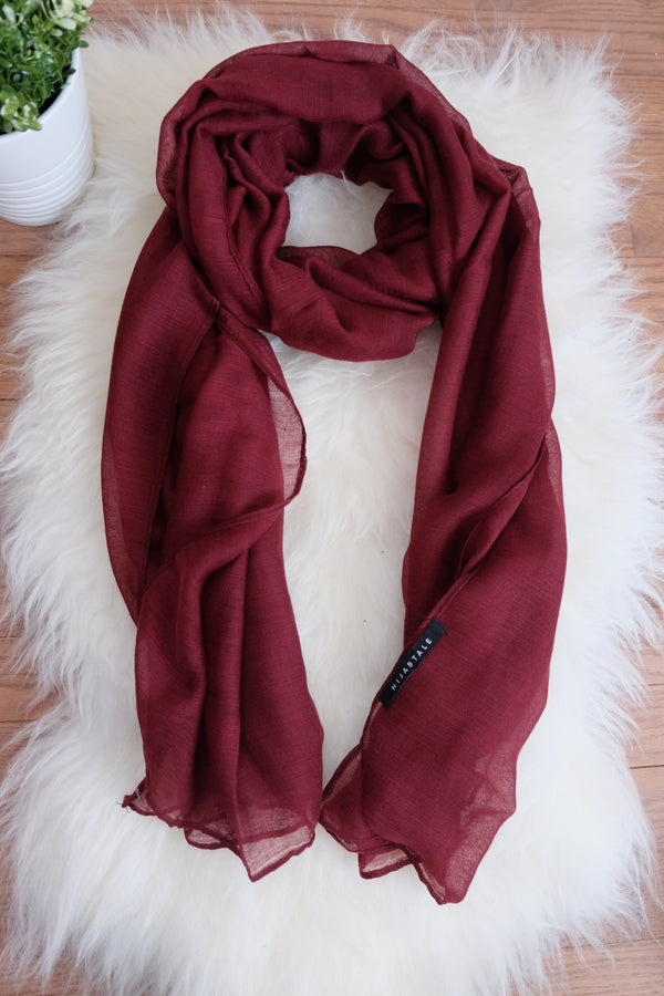 Viscose - Burgundy - Hijabtale