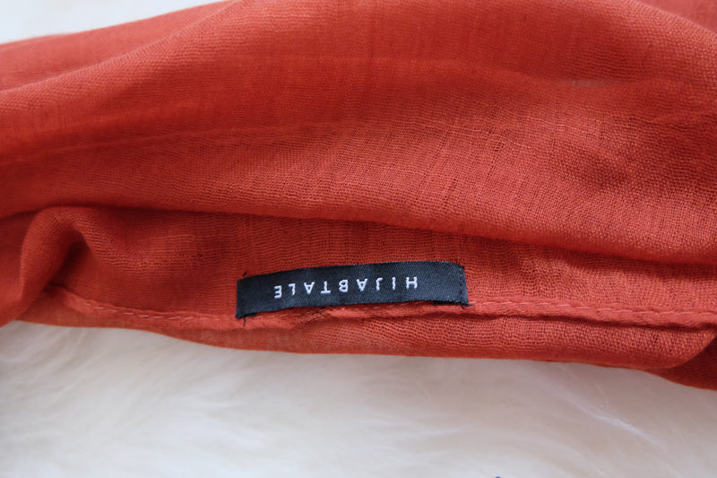 Viscose Tassel - Terracotta - Hijabtale
