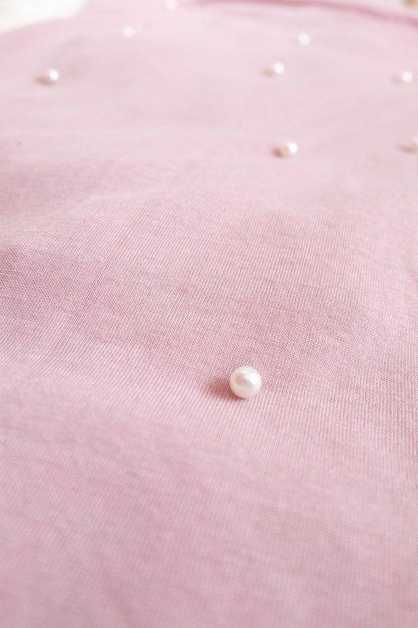 Premium Jersey Pearl - Pink - Hijabtale