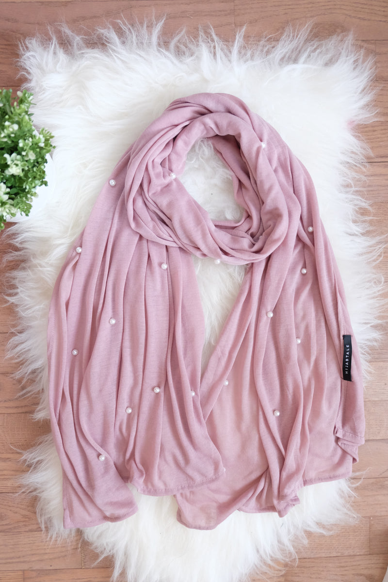 Premium Jersey Pearl - Pink - Hijabtale