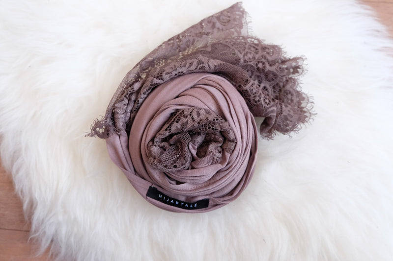 Luxury Jersey Lace - Desert - Hijabtale