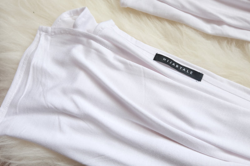 Premium Jersey - White - Hijabtale