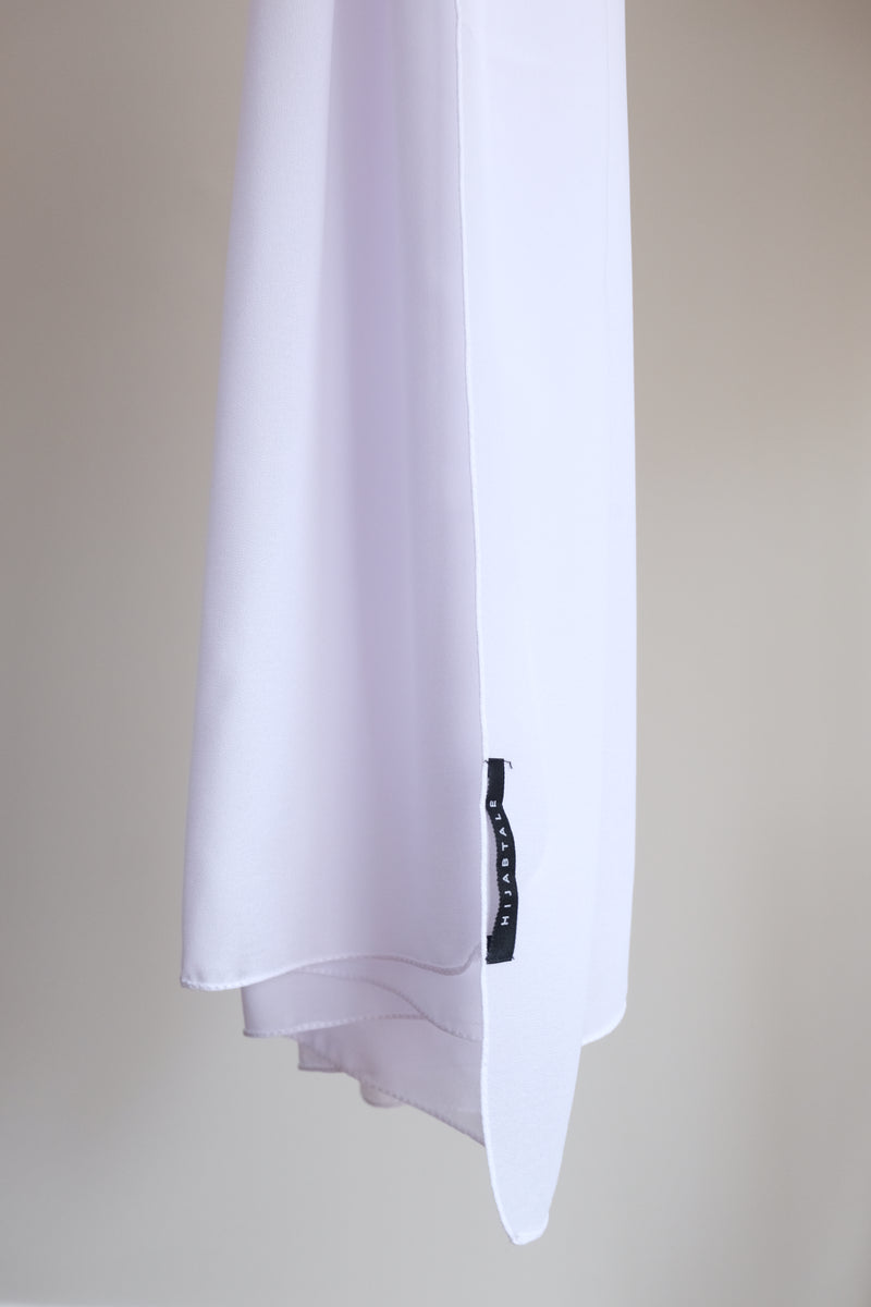 Premium Chiffon - White - Hijabtale