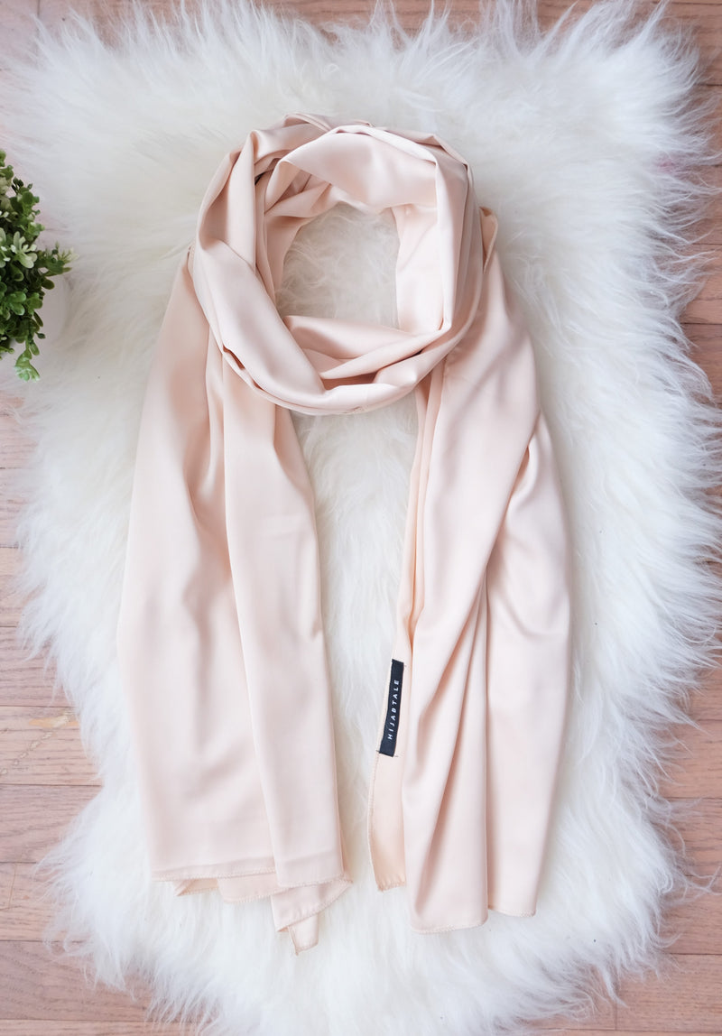 Satin - Ivory - Hijabtale
