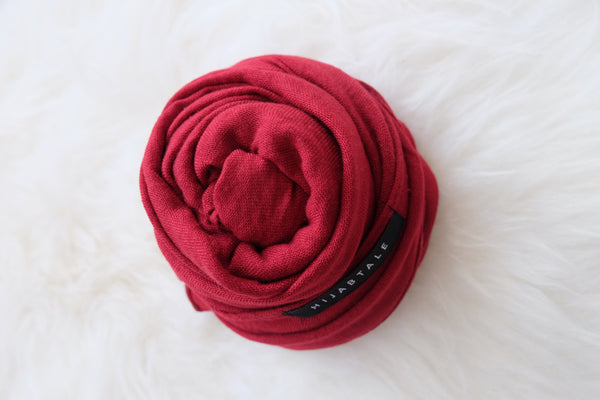 Cotton Modal - Red - Hijabtale