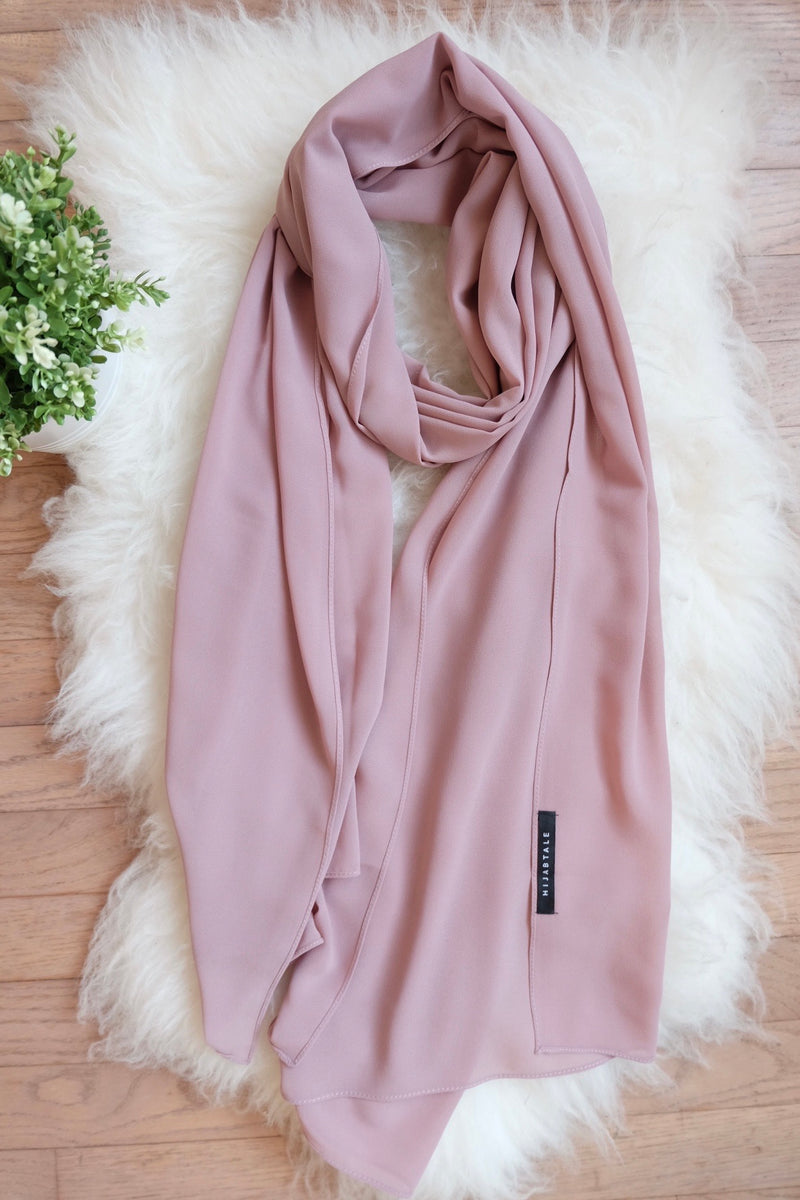 Premium Chiffon - Dusty Pink - Hijabtale